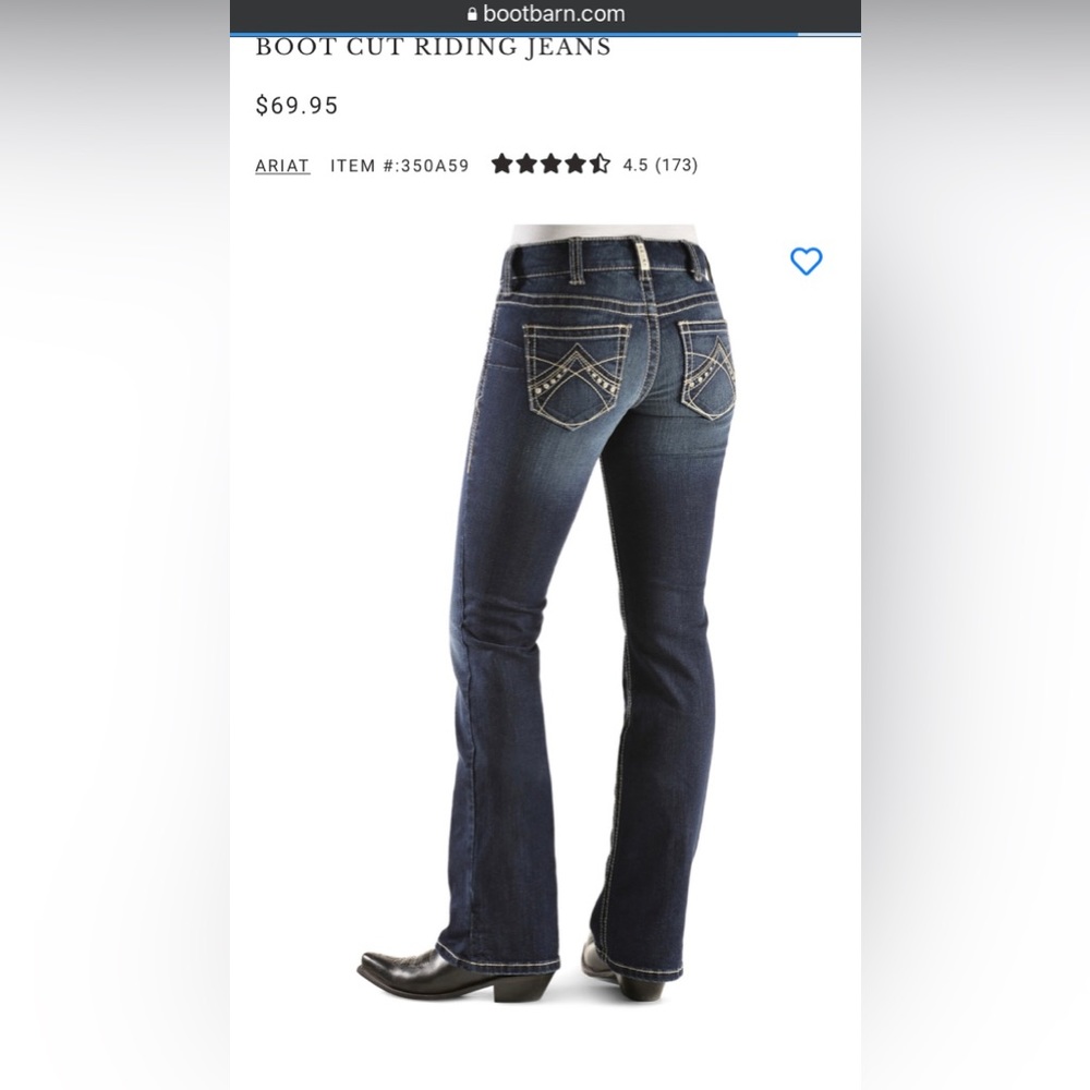 Ariat Real Denim Jeans